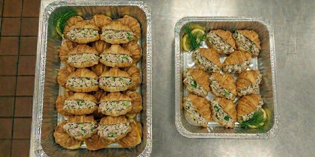 Chicken Salad Mini Croissant Sandwich
