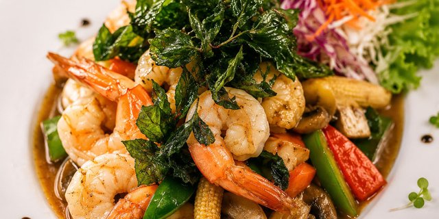 Three-Flavor Seafood