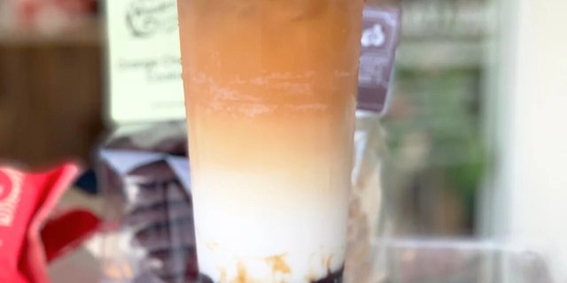 Rose Black Milk Tea