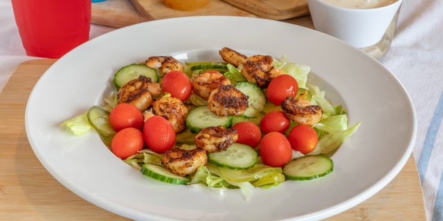 Grilled Shrimp Salad