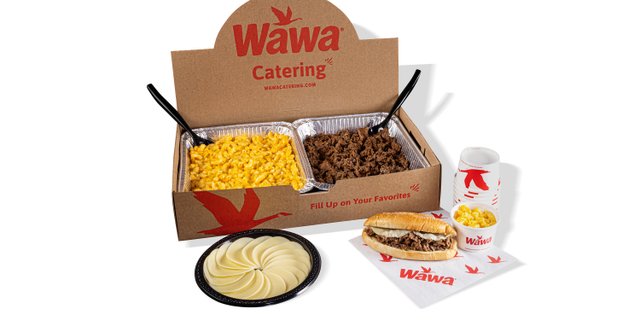 Beef Steak & Mac & Cheese Hoagies Hot Tray