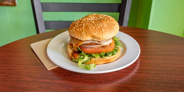 Hawaiian Veggie Burger