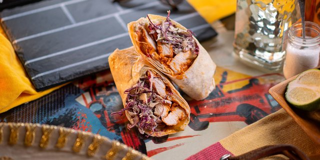 Buffalo Chicken Wrap Boxed Lunch