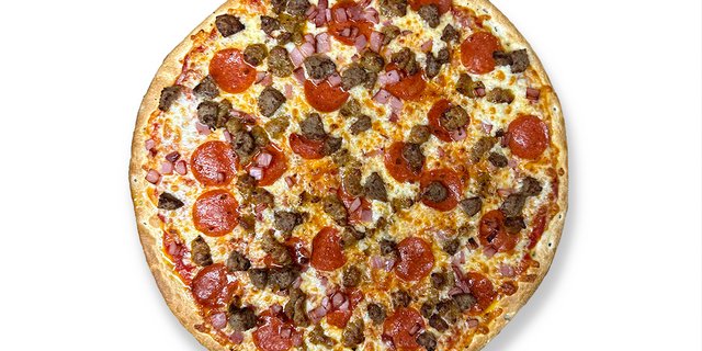 Quattro Meat Pizza