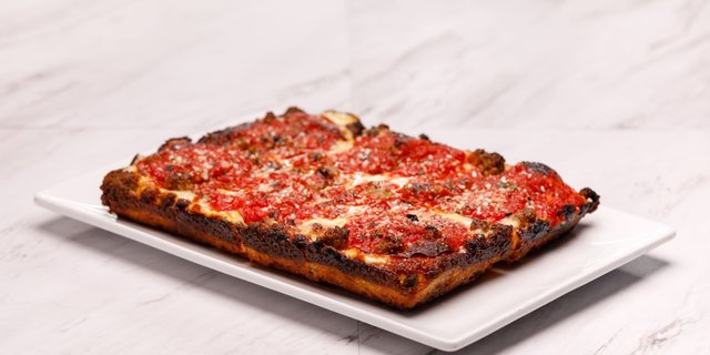 Meat Combo Detroit-Style Pizza
