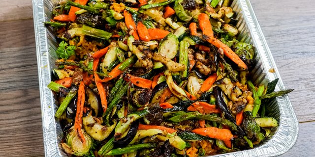 Grilled Vegetable Paella