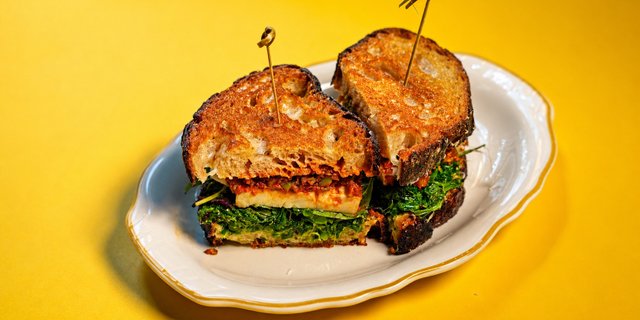 Broccoli Rabe Melt Platter