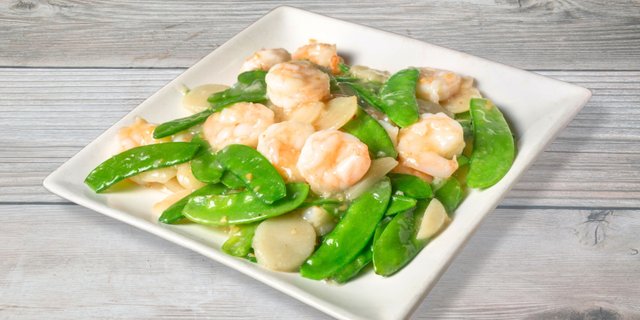 Shrimp w/ Snow Peas