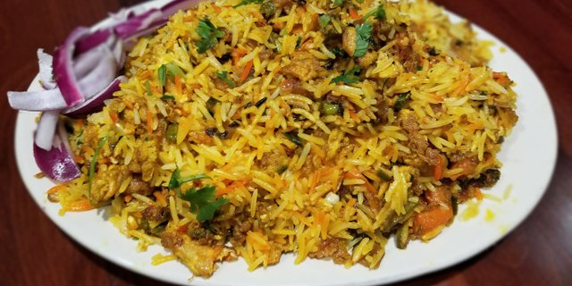 Egg Chicken Biryani