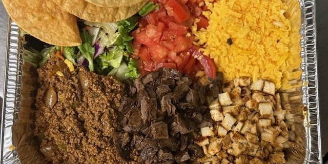 Taco Bar w/ Ground Beef