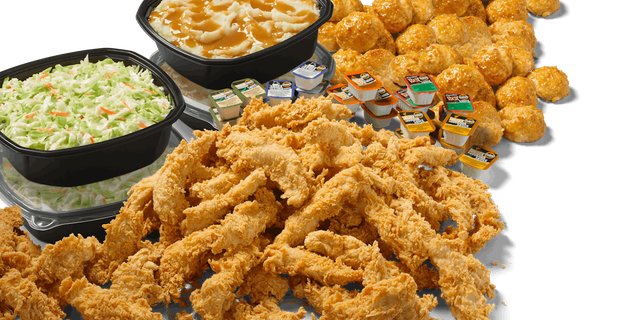 100pc Tenders Meal Bundle (50 Sauces)