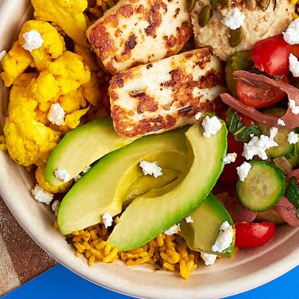 Rainbow Vegetarian Bowl