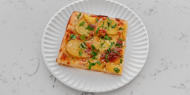 Rosemary Potato, Scamorza & Pancetta Pizza