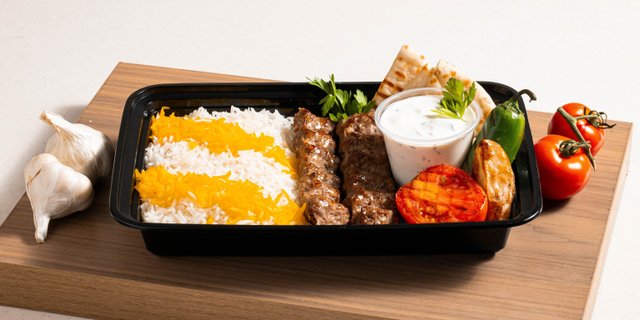 Beef Lule Kabob Boxed Lunch