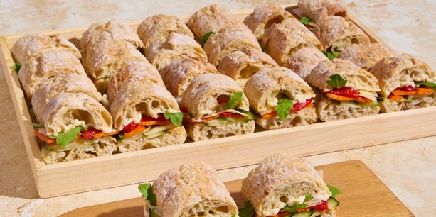 Veggie Garden Sandwich Tray