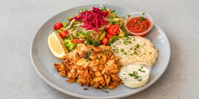 Chicken Doner Plate