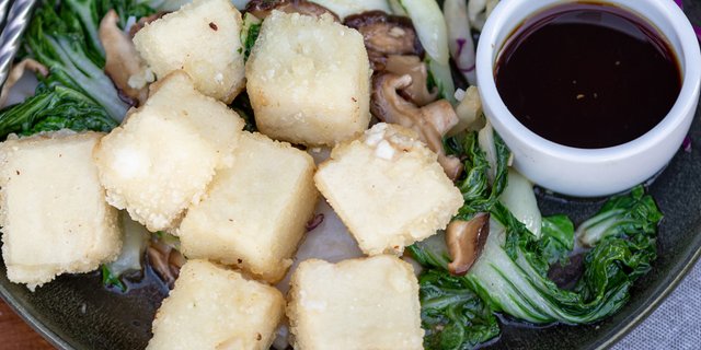 Vegan Gingergrass Tofu