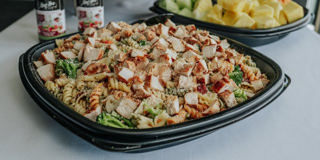 Smoked Chicken Pasta Salad