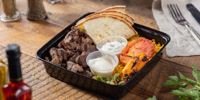 Lamb Kabob Plate