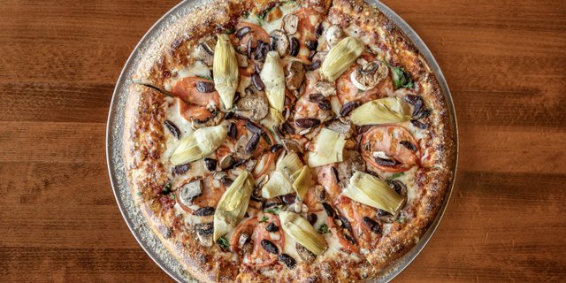 The Vegetarian Pizza