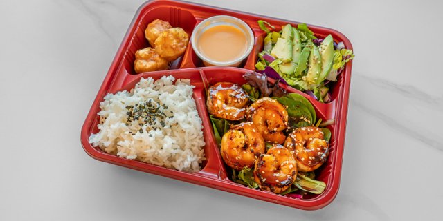 Shrimp Teriyaki Bento Box