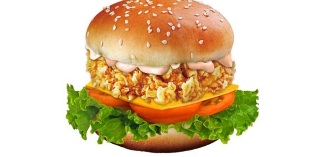 Crispy Chicken Leg Burger