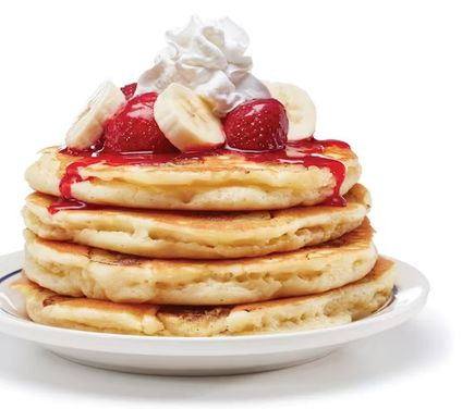 Strawberry Banana Pancakes