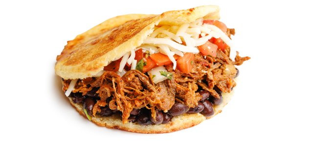 Shredded Beef Signature Arepa
