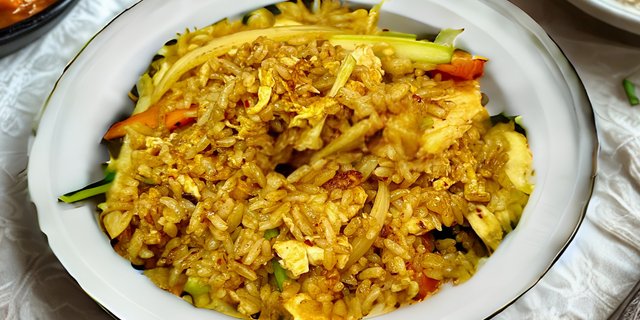 Yellow Curry Fried Rice