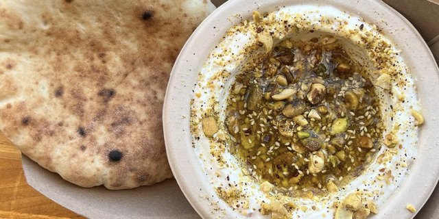 Shallot Labneh Platter
