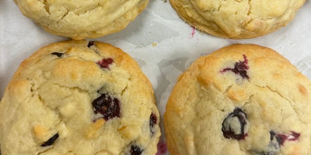 Lemon Blueberry Cookie