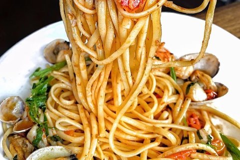 Linguine All'Arlecchino Half Tray