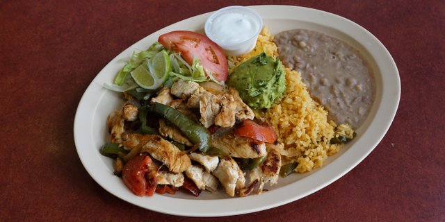 Fajitas de Pollo
