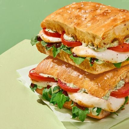 Toasted Caprese Focaccia Boxed Lunch