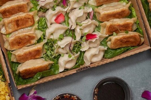 Top Choice 2 Potstickers & 2 Dumplings Box