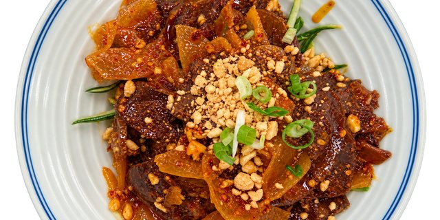 Sliced Beef in Sichuan Chili Sauce Tray