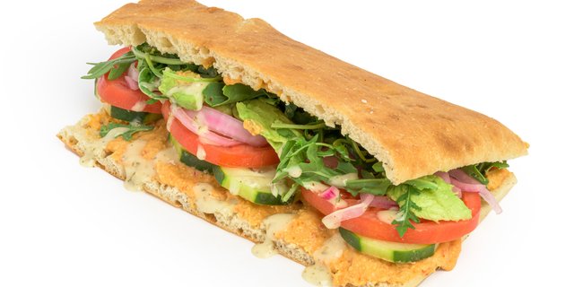 Hummus & Veggie Sandwich