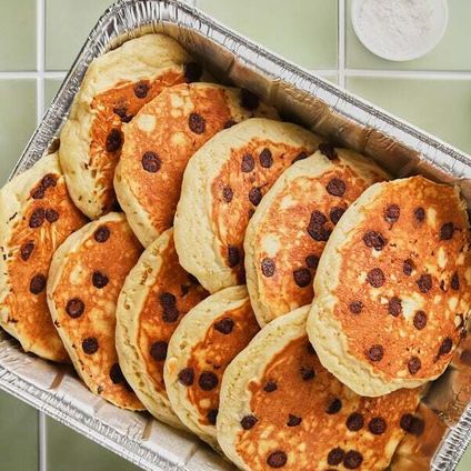 Chocolate Chip Pancake Platter