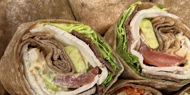 Turkey Club Wrap Platter