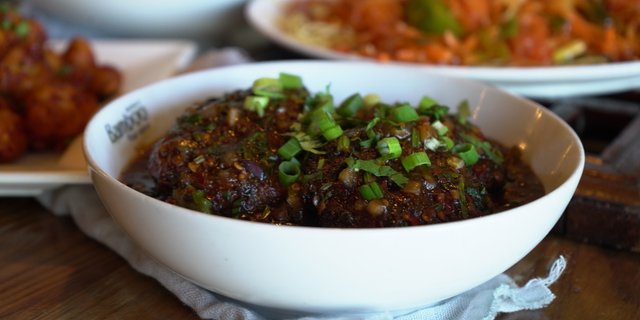 Vegetable Coins Manchurian