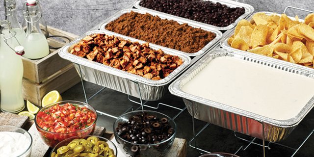 Nacho Bar w/ Black Olives
