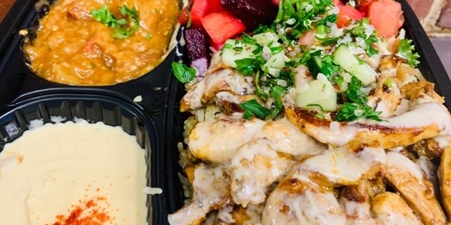 Chicken Shawarma Plate