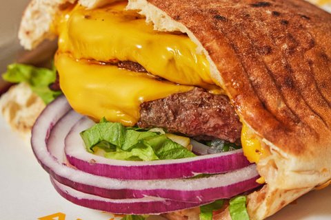 "Pita Mac" Burger