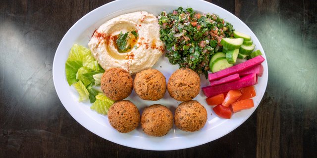 Vegan Falafel Lunch Boxes