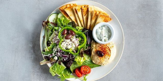 Hummus & Salad Plate Boxed Lunch