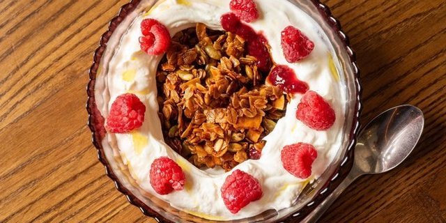 Coconut Granola Parfait Tray