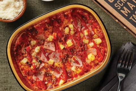 Crustless Spicy Hawaiian Pizza
