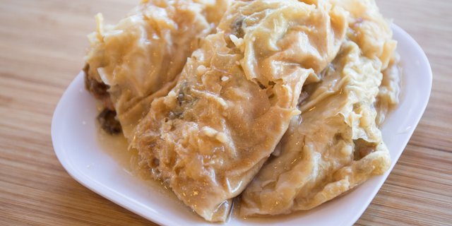 Bean Curd Rolls w/ Oyster Sauce