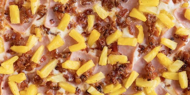 Hawaiian - NY-Style Round Pizza