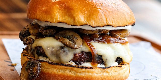Swiss Truffle Burger